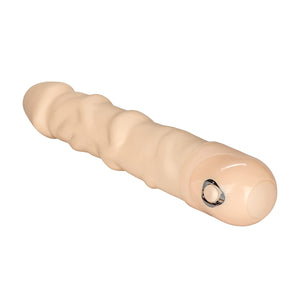 Calexotics Waterproof Power Stud Rod Dildo, Ivory