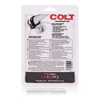 Calexotics Colt Enhancer Set - Silicone Male Enhancement Ring With Support Band - Sex Toys For Men - Black