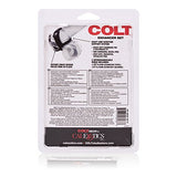 Calexotics Colt Enhancer Set - Silicone Male Enhancement Ring With Support Band - Sex Toys For Men - Black