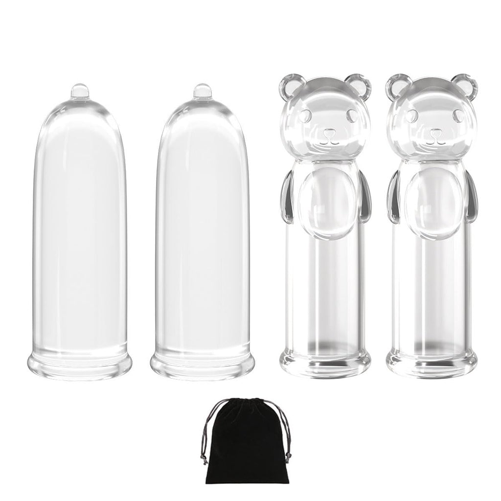 4 PCS Silicone Finger Condoms Finger Sex Toy BDSM Sexual Stimulation Device G-Spot Vagina Anus Stimulate Masturbation Rubber Fin
