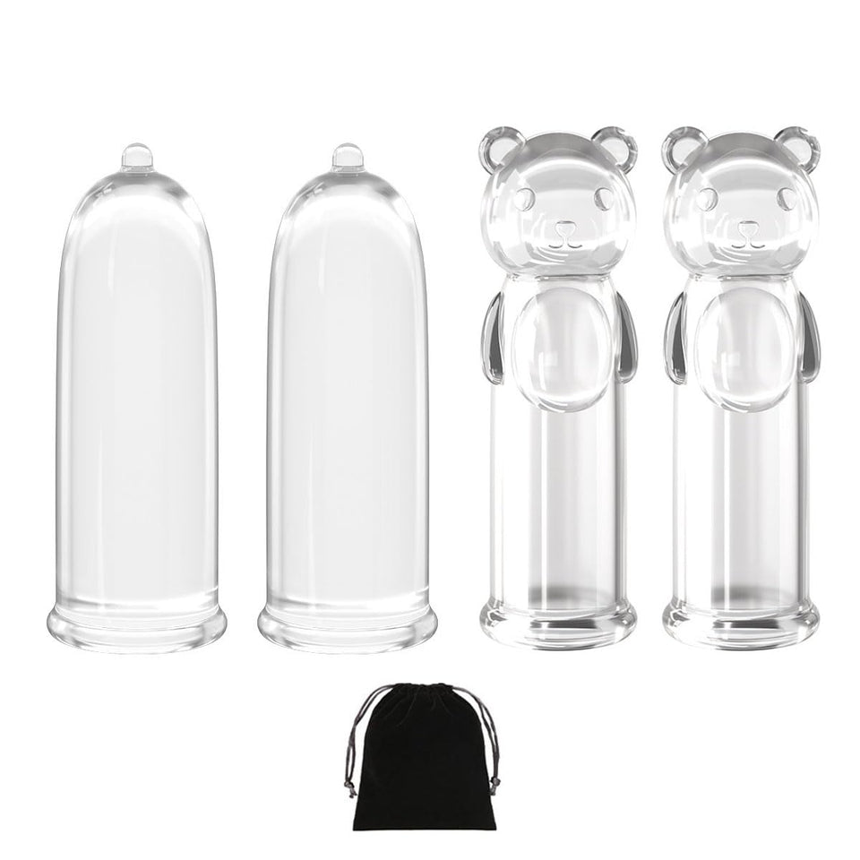 4 PCS Silicone Finger Condoms Finger Sex Toy BDSM Sexual Stimulation Device G-Spot Vagina Anus Stimulate Masturbation Rubber Fin