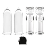 4 PCS Silicone Finger Condoms Finger Sex Toy BDSM Sexual Stimulation Device G-Spot Vagina Anus Stimulate Masturbation Rubber Fin