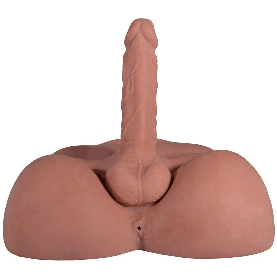 Men'S Huge Dildos, Realistic Masturbator With Flexible Dildo And Tight Anal Entry, Adult Sex Toys For Women Men Couple -12.2 X10.3 Inch