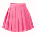 Beautifulfashionlife Womens Short Pleated Sexy Mini Anime Fancy Up Costumes(L,Rose red)
