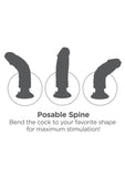 King Cock 10In Vibrating Cock W/Balls Br