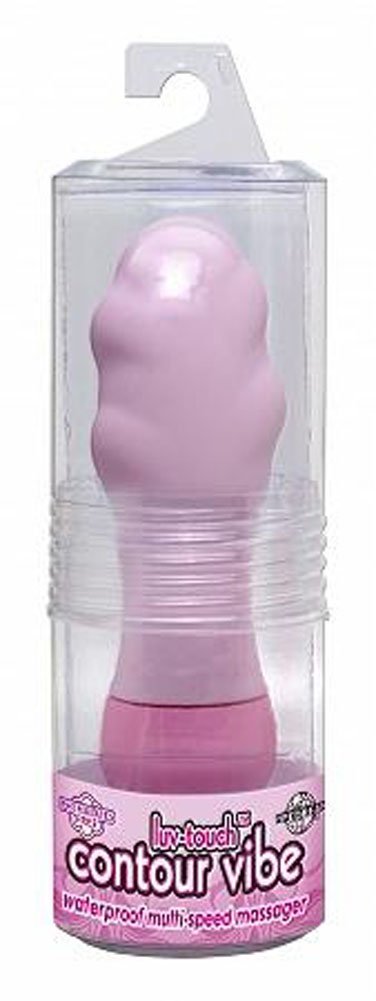 Luv Touch Contour Vibe Waterproof, Lavender, 6 Inch