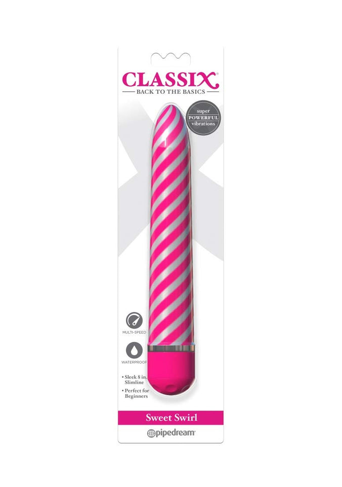 Classix Sweet Swirl Vibrator Pink