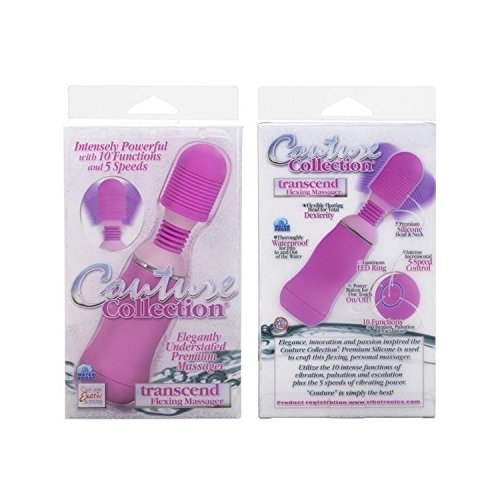 California Exotic Novelties Couture Collection Transcend Flexing Massager, Pink
