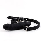 Penis Gag Silicone Dildo Gag Chastity Realistic Dildos Adjustable Belt BDSM Bondage Sex Toy