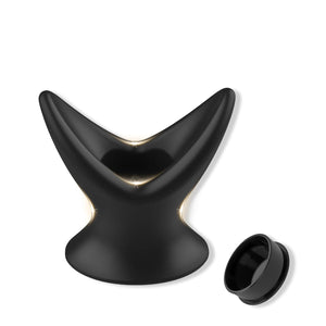 AMAZBEE Hollow Anal Plugs for Couples Anal Dilator Silicone Vaginal Stretcher for Female Speculum Peeking for Enema Dialator Anu