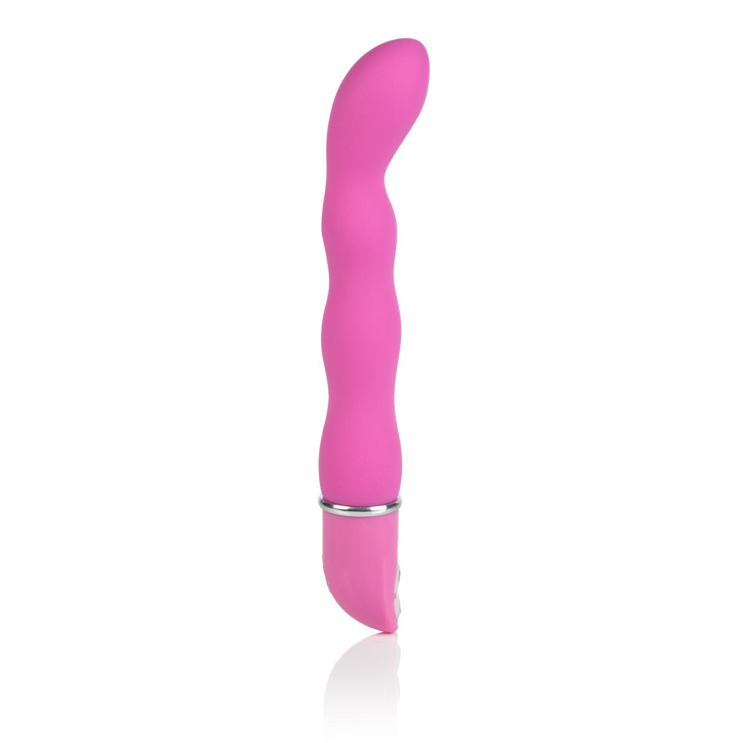 Calexotics Lia 10-Function Waterproof Silicone G Contour Magic Vibe Vibrator Massager - Pink