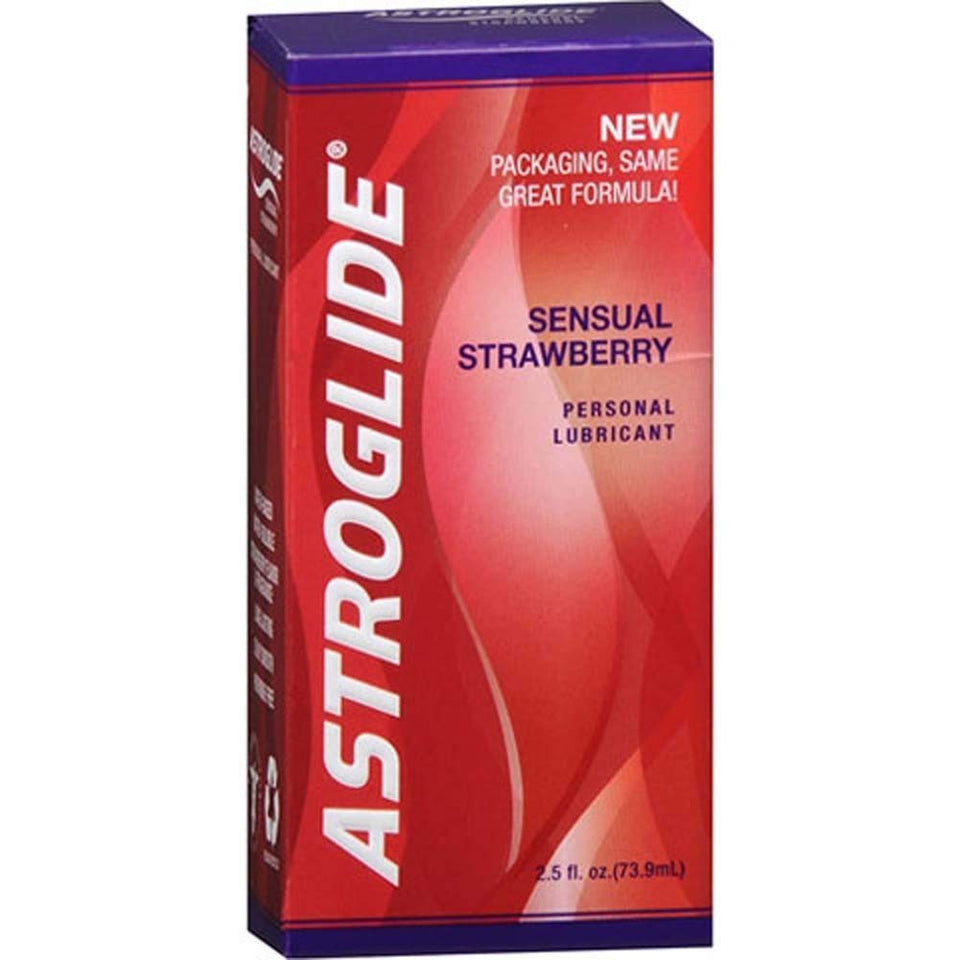 Astroglide Personal Lubricant Sensual Strawberry 2.5 Oz (Pack Of 2)