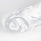 13 Inch Double Ended Realistic Dildo Flexible Clear Dildos Long Dong for Double Sided Lesbian Anal Play G-spot Stimulator Sex To
