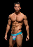 Envy Rainbow Pride Jock Blue L/Xl