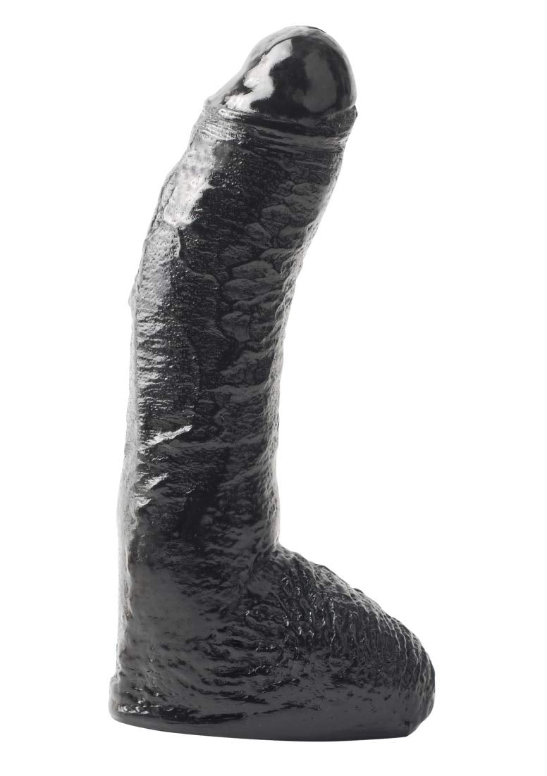 Basix Rubber Works 8-Inch Fat Boy Dong, Clear