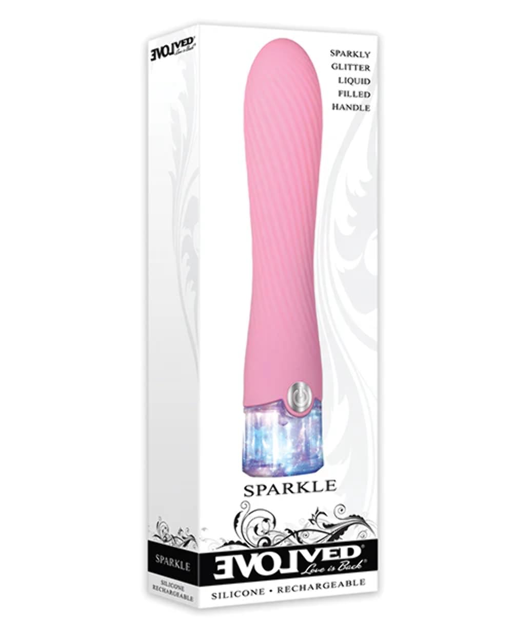 Evolved Love Is Back Sparkle Rechargeable Vibrator - Pink