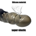 xofoco Expansion Diameter 1.2'' to 4.7'' Sex Dildo Butt Plug Inflatable Anal Plug Silicone Expand Dildo Anal Toys Anal Sex Toys,