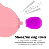 Powerful Nipple Sucker Nipple Chain Clamps Set Nipple Sucking Stimulator with Adjustable Metal Breast Clamps Nipple Clips for Co