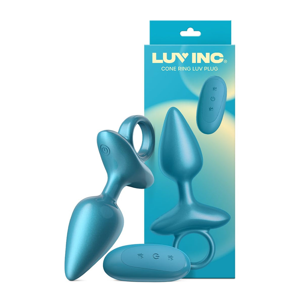 Luv Inc Cr82 Cone Ring Luv Plug Met Blu