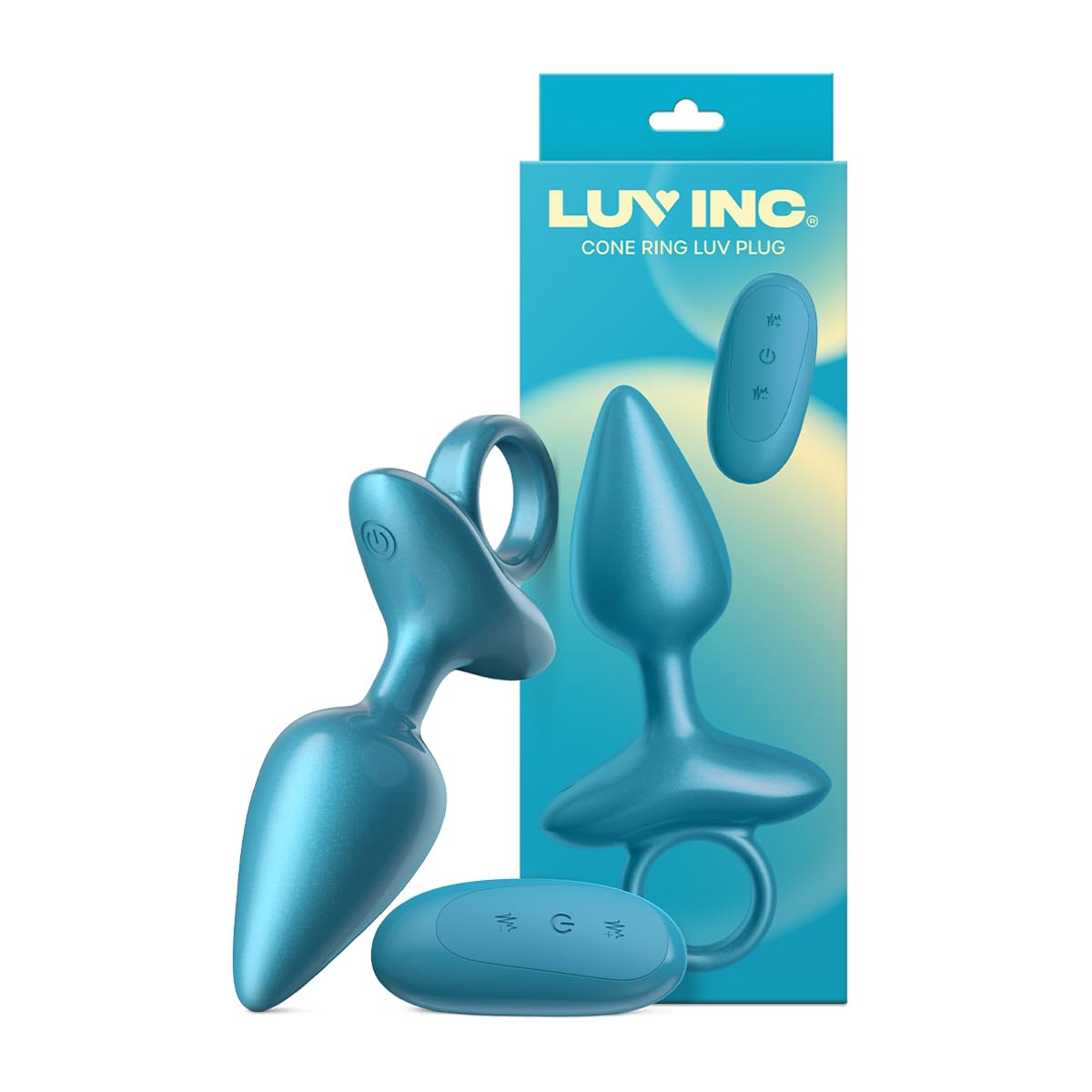 Luv Inc Cr82 Cone Ring Luv Plug Met Blu