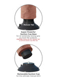 Pipedream Products King Cocka 8 Vibrating Cock With Ballsa Tan 2128 Lb