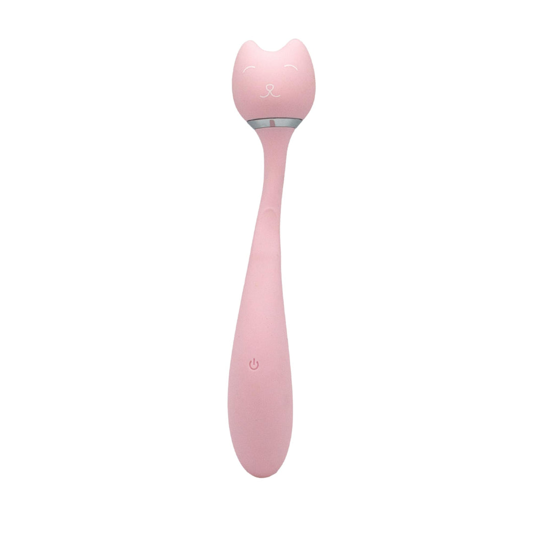 Like A Kitten Purrs Like A Kitten Vibrator Wand Dildo Massager for Clitoral Vaginal G-Spot Anal, Adult Sex Toy, 10 Vibrations