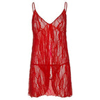 Stay up lace top backseam fish