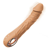 Realistic Vibrator Dildo for Women, Sex Toys Clitoris G Spot Anal Stimulator with 10 Powerful Vibration Mode, Waterproof Powerfu