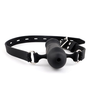 Penis Gag Silicone Dildo Gag Chastity Realistic Dildos Adjustable Belt BDSM Bondage Sex Toy