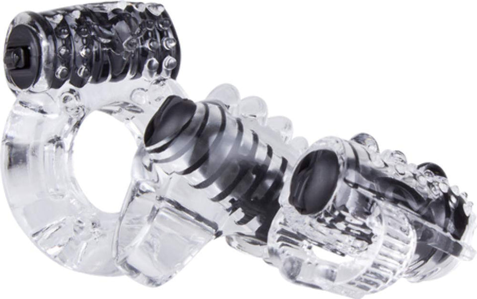 Screaming O Vibroman Cock Ring Black