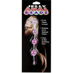 Pipedream Jelly Anal Beads, Pink