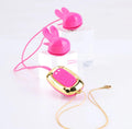 MOLLI VIBRATING NIPPLE CLAMPS & NECKLACE PINK