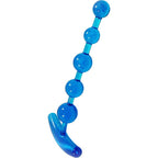 Golden Triangle Anchors Away Anal Beads, Blue