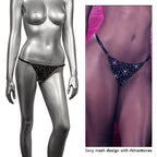 Radiance Plus Size Crotchless Thong