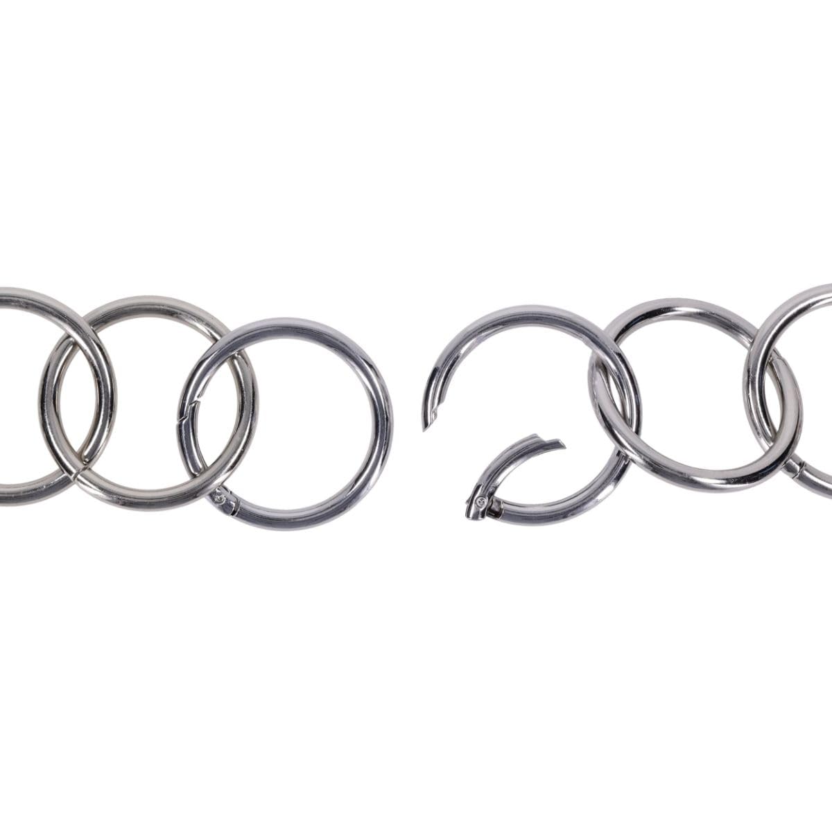 SS Edge Tuggable Clover Clamps