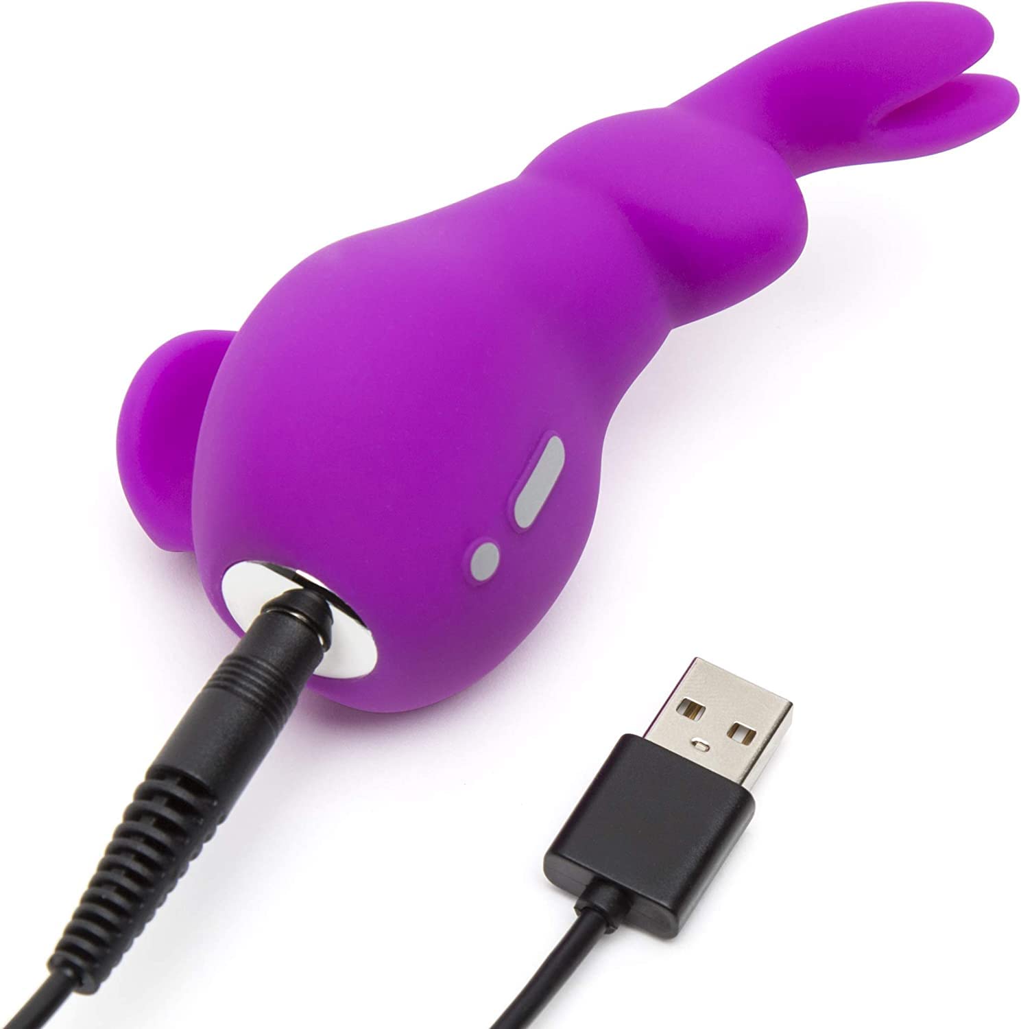Happy Rabbit Mini Ears Usb Clitoral Vibrator Purple