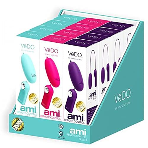 Vedo Ami Remote Control Bullet 12 Pc Display