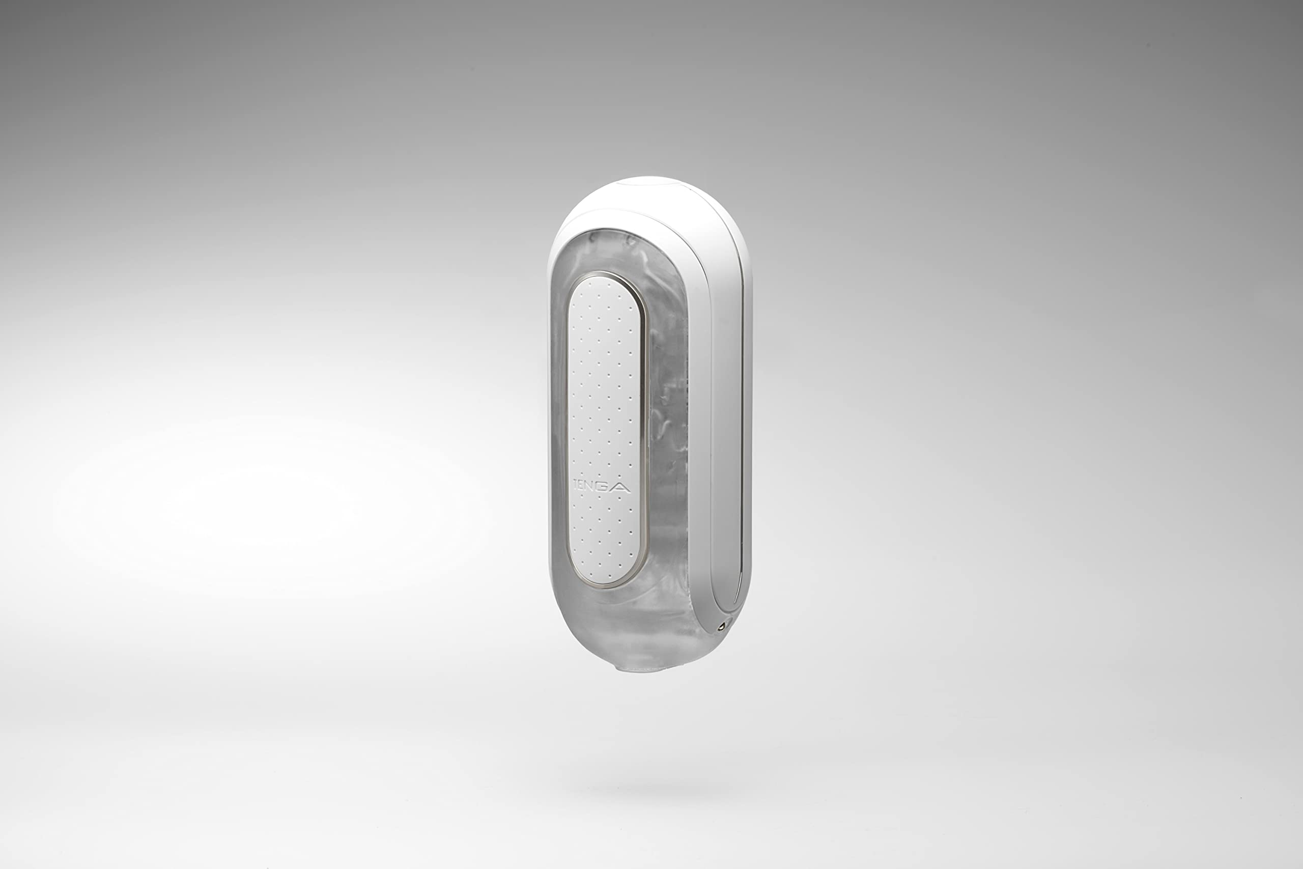 Tenga Flip 0 Electronic Massage Cup For Men Masturbation, Reusable Stimulating Pleasure Device, Male Toy Masturbator, White