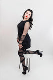 Kixies Jackie Black Ballet Size A