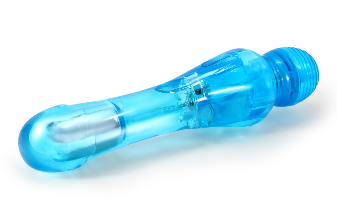 Multi Speed Soft Flexible Vibrator - G Spot Stimulator - Waterproof - Sex Toy For Women - Sex Toy For Adults (Blue)