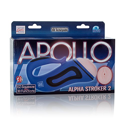 Calexotics California Exotic Novelties Apollo Alpha Stroker 2 Vagina, Blue (Se-0848-60-3)