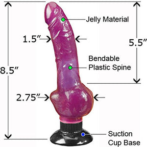 Pipedream Waterproof Wall Bangers Purple