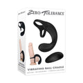 Zero Tolerance Toys Zero Tolerance Silicone Rechargeable Vibrating Ball Cradle with Remote - Black