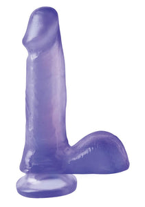 Basix 6In. Dong W/Suction Cup Purple