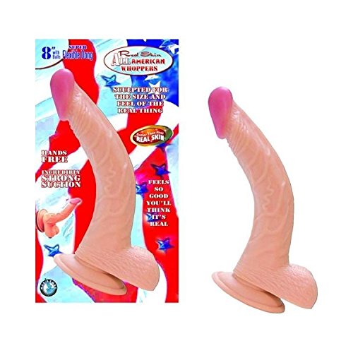 All Amer Whopper 8In Dong W/Balls