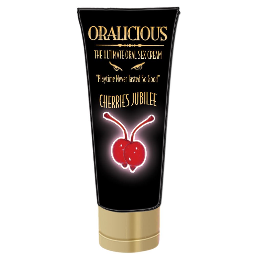 Hott Products Oralicious Oral Sex Cream, 2oz., Cherries Jubilee