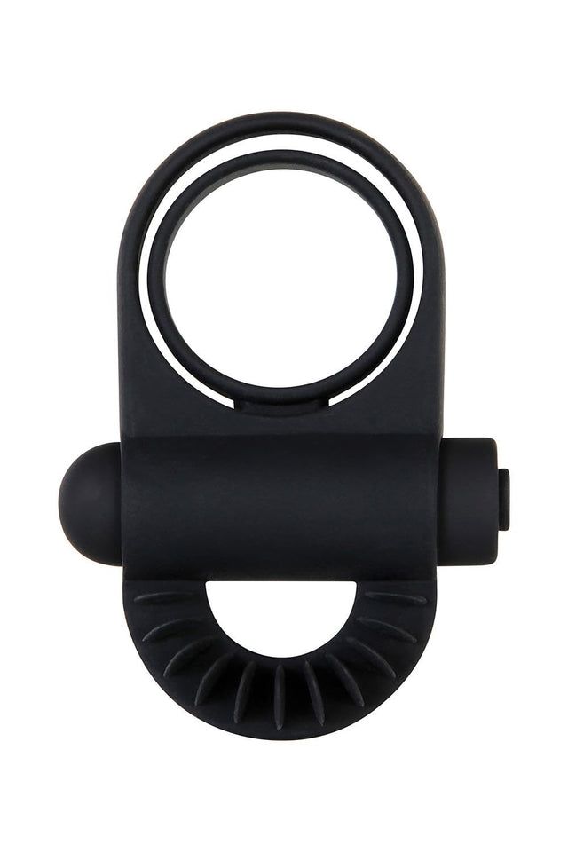 Zero Tolerance Bell Ringer Black Cock Ring & Ball Strap, Black