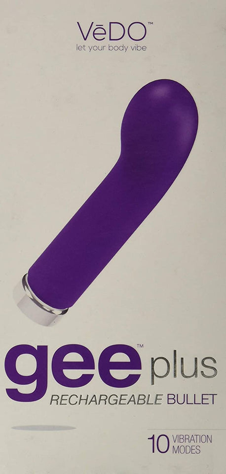 Vedo Gee Plus Rechargeable Vibe, Into You Indigo