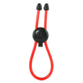 Pipedream Adjustable Erection Ring, Black And Red