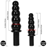 Gienocy XXL Huge Thick Anal Beads Butt Plug with with Non-Slip Handle Long Anal Dildo G-spot Stimulation Prostate Massage Sex To